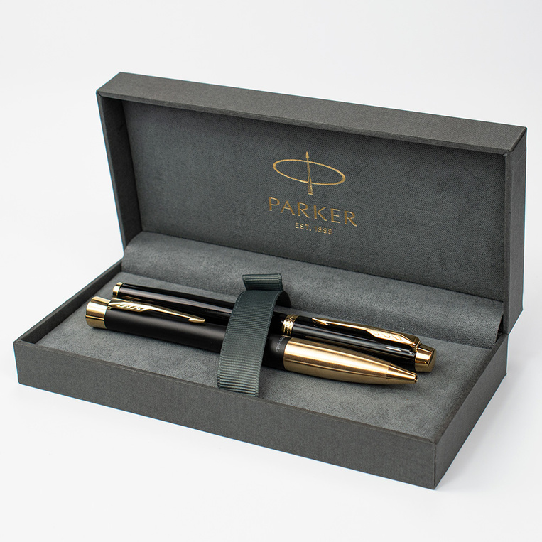 Zestaw Pióro i Długopis Parker w Etui Premium - elegancki prezent dla Prawnika