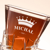 Szklanka Lodowa Premium z imieniem – PREZENT URODZINOWY twój grawer