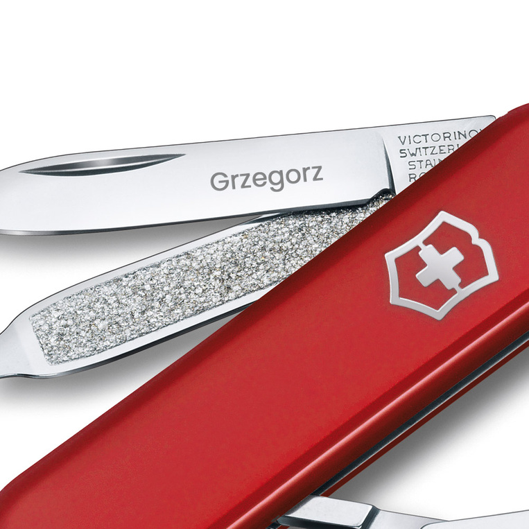 Grawerowany Szwajcarski Brelok Victorinox ze Scyzorykiem – Prezent dla Niego