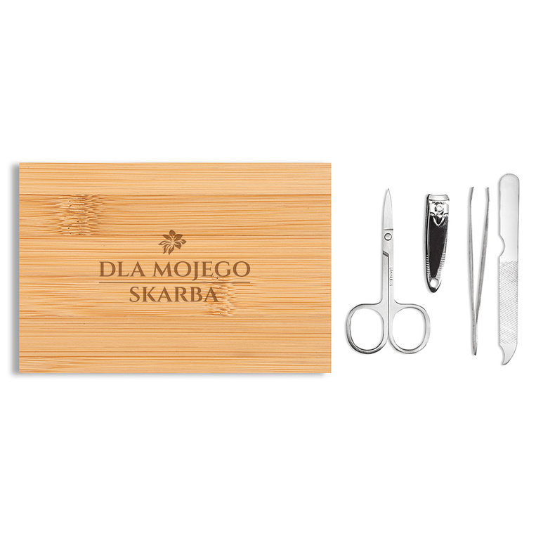 PERSONALIZOWANY PREZENT - zestaw do manicure DLA DZIEWCZYNY ŻONY