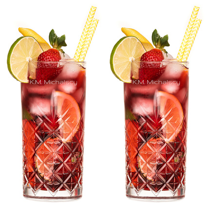 Zestaw 2 szklanek z grawerem – elegancki prezent DLA PARY