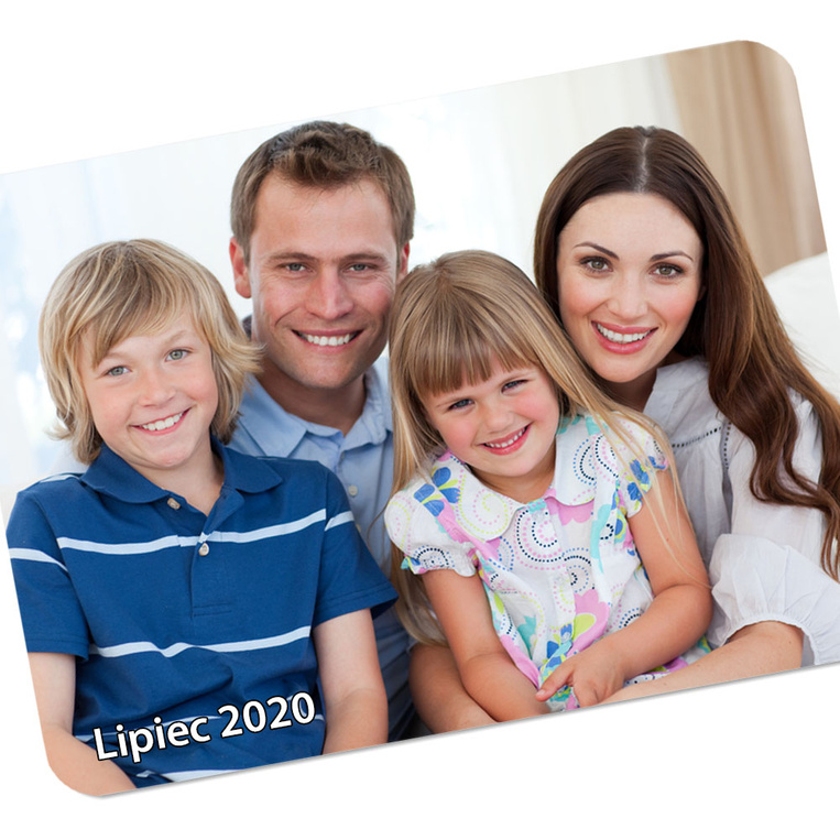 Personalizowana duża podkładka pod mysz z TWOIM ZDJĘCIEM RODZINNYM
