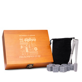 Grawerowany zestaw kamieni do whisky na prezent DLA PARY