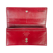 Elegancki portfel damski czerwony Wittchen z Twoim Grawerem