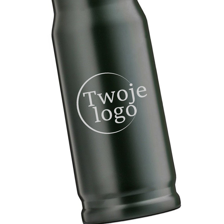 Personalizowany wojskowy termos w kształcie pocisku z grawerem LOGA