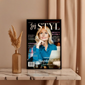Okładka czasopisma JEJ STYL ze zdjęciem dla kobiety – personalizowany PREZENT