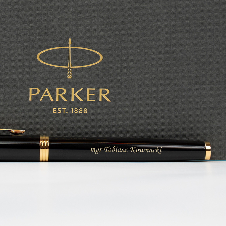 Prezent z okazji obrony pracy magisterskiej - zestaw Długopis i Pióro Parkera