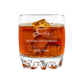 Szklanka do whisky DLA GENTLEMANA z twoim grawerem