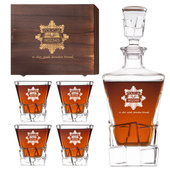 Zestaw do whisky DLA POLICJANTA podziękowania gratulacje EMERYTURA