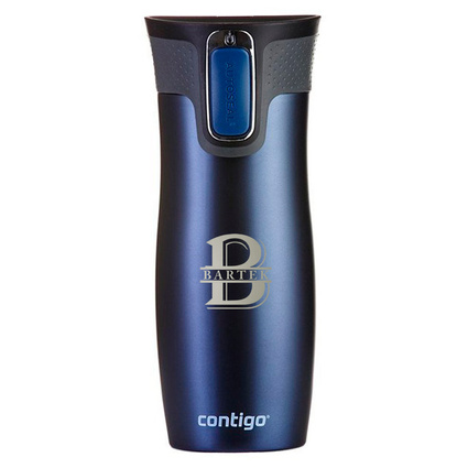 Kubek termiczny Contigo na prezent. Grawer MONOGRAM + IMIĘ