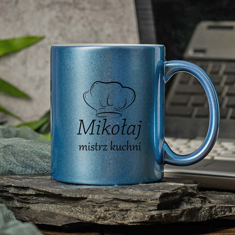 Personalizowany kubek ceramiczny na prezent DLA MISTRZA KUCHNI