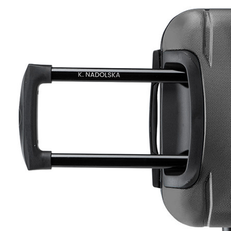 Personalizowana walizka kabinowa Puccini – czarna GRAWER PERSONALIÓW