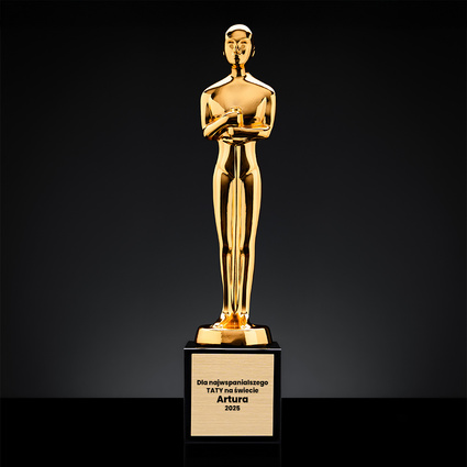 Personalizowana Statuetka Oscar – wyjątkowy prezent DLA TATY