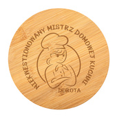 Szklana salaterka z bambusowym wieczkiem NA PREZENT DLA NIEJ twój grawer