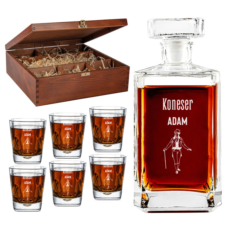 Zestaw do whisky - PREZENT ŚWIĄTECZNY dla amatora whisky