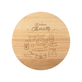 Personalizowana DESKA DO SERÓW z nożami GRAWER KUCHNIA + IMIĘ kuchnia