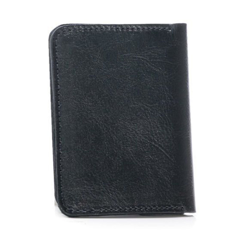 Portfel SLIM czarny z tłoczonymi inicjałami PREZENT DLA NIEGO