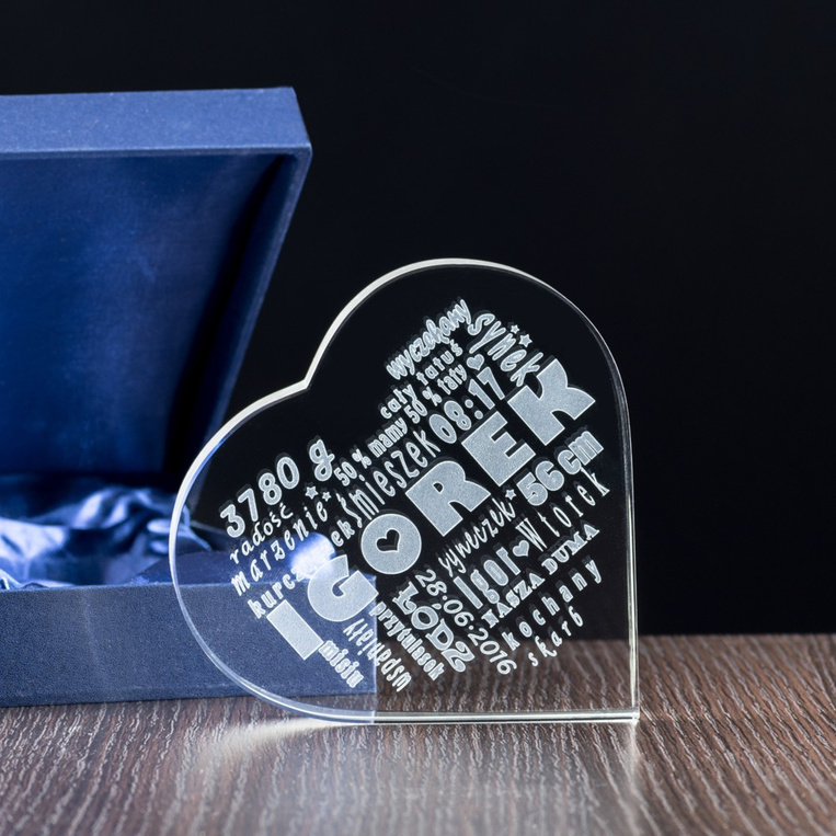 Metryczka dziecka Pamiątka na Chrzest Roczek