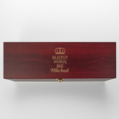 Pudełko do wina z akcesoriami na preznet DLA MŁODSZEGO BRATA