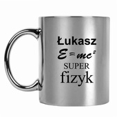 Prezent DLA FIZYKA - kubek z nadrukiem SUPER FIZYK
