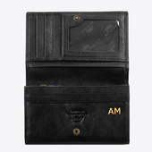 Elegancka skórzana portmonetka damska Wittchena PERSONALIZOWANE INICJAŁY