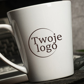 Kubek Latte firmowy z TWOIM LOGO