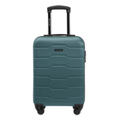 Walizka mała zielona Puccini - PREZENT DLA KOBIETY z grawerem