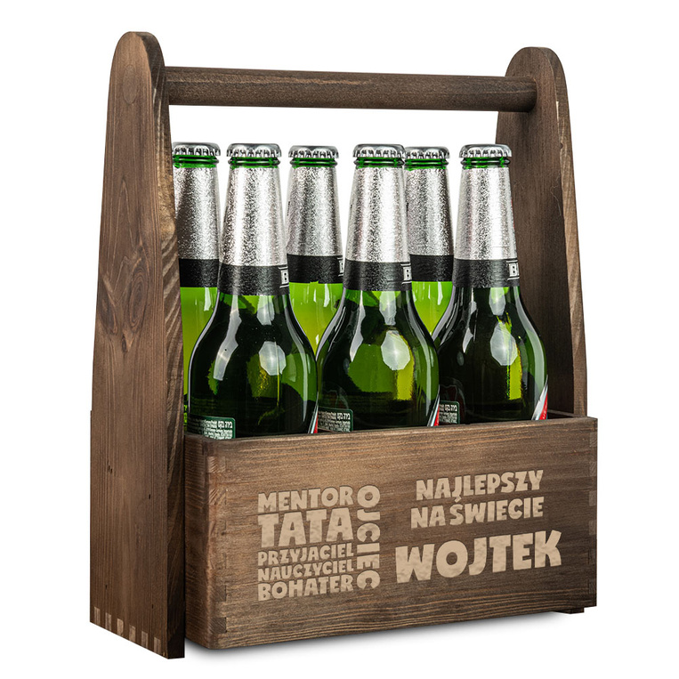 Nosidło drewniane na piwo DLA IDEAŁA