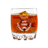 Grawerowana szklanka do whisky dla SUPER DZIADKA