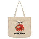 Torba na zakupy SHOPPING MONSTER dla ZAKUPOHOLICZKI