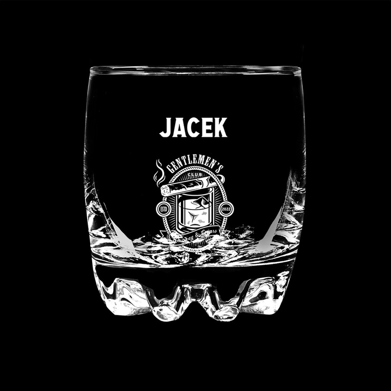 Szklanka DO SZKOCKIEJ WHISKY z grawerem