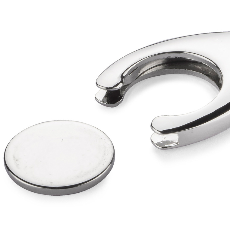 BRELOK Z ŻETONEM NA ZAKUPY dla faceta – personalizowany grawer,