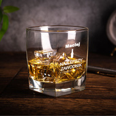 Szklanka do whisky z grawerem dla SMAKOSZA na prezent