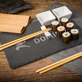 PERSONALIZOWANY zestaw do sushi z grawerem SAMOTOZJEMTO + IMIĘ