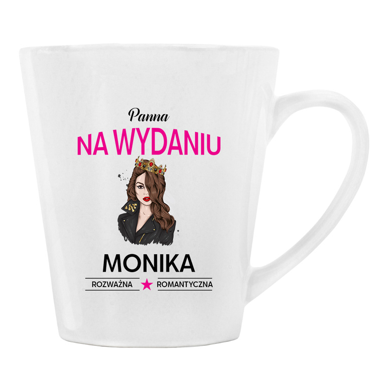 PERSONALIZOWANY Kubek Latte DLA PANNY NA WYDANIU