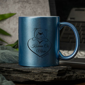 Kubek z TWOIM nadrukiem KOCHAM CIĘ MISIU + IMIĘ