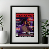 Plakat ze zdjęciem DLA PROPLAYERA – E-SPORTOWEGO GRACZA