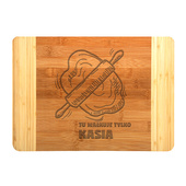 Deska do krojenia z grawerem + TWOJE IMIĘ na prezent DLA NIEJ