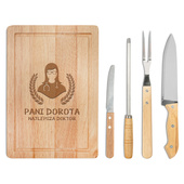 Zestaw przyborów do grilla DLA PANI DOKTOR LEKARZ