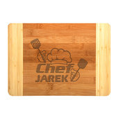 Deska do krojenia DLA SZEFA z grawerem CHEF + IMIĘ z okazji URODZIN