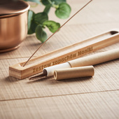 Kadzidło bambusowe ZESATAW ZAPACHÓW + IMIĘ personalizowany prezent