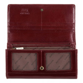 Portfel Wittchen damski bordowy lakierowany UPOMINEK FIRMOWY