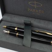 Zestaw Parkera na prezent - pióro i długopis IM GRAWER IMIENIA I NAZWISKA