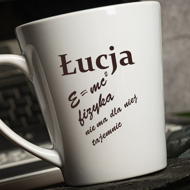 Kubek Latte DLA NAUCZYCIELA FIZYKI
