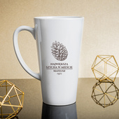 Kubek Latte Max z nadrukiem NAJWIĘKSZA SZYCHA W MIEŚCIE