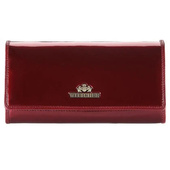 Portfel Wittchen damski bordowy lakierowany UPOMINEK FIRMOWY