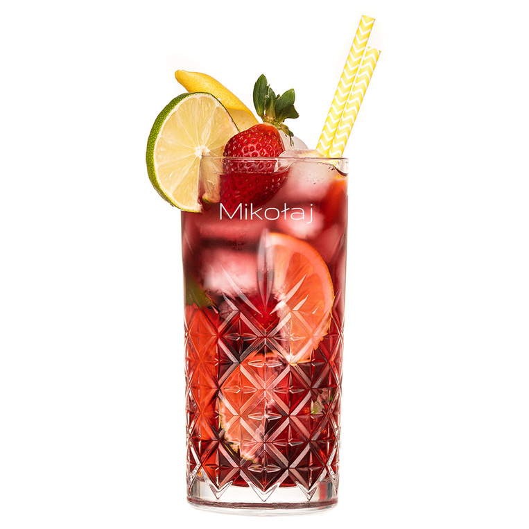 Szklanka do drinków na prezent DLA NIEGO z grawerem – twoja personalizacja