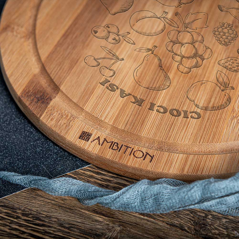 Deska do krojenia i owoców DLA CIOCI na prezent Z GRAWEREM