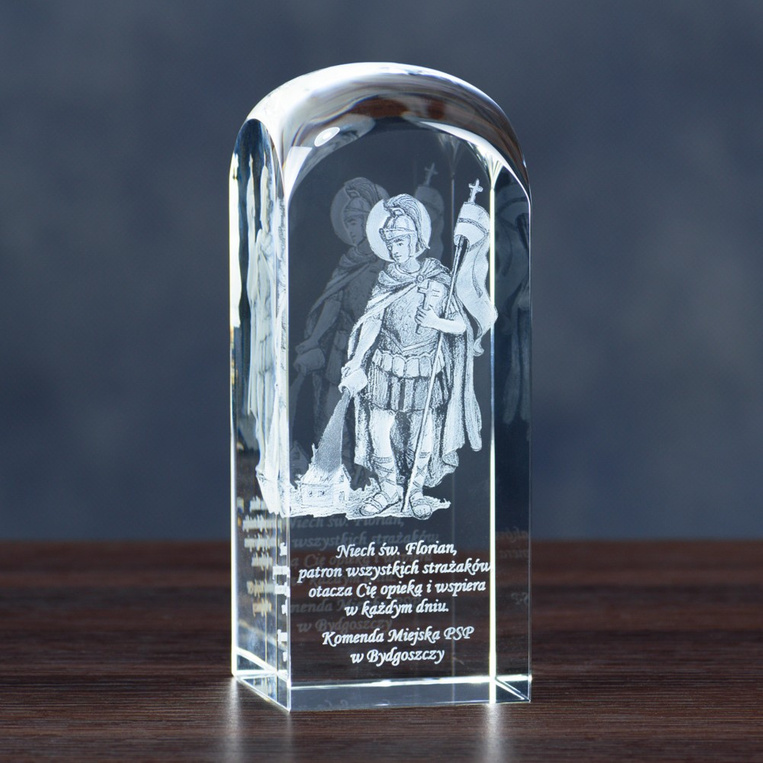 Święty Florian patron strażaków - STATUETKA na DZIEŃ STRAŻAKA