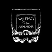Grawerowana szklanka do whisky DLA WUJKA